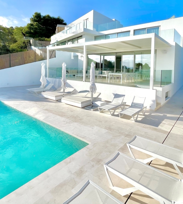 Resa Estates Ibiza sale koop Villa Marcos sea views main house .JPG